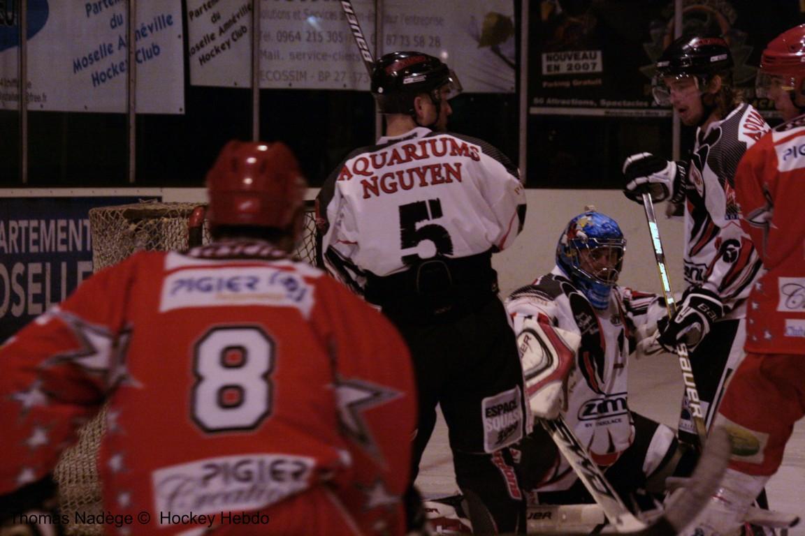 Amnéville 3 - 6 Mulhouse