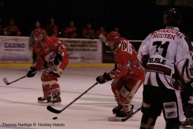 Photo hockey match Amnéville - Mulhouse le 05/12/2009