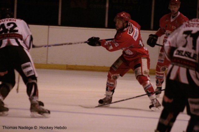 Photo hockey match Amnéville - Mulhouse le 05/12/2009
