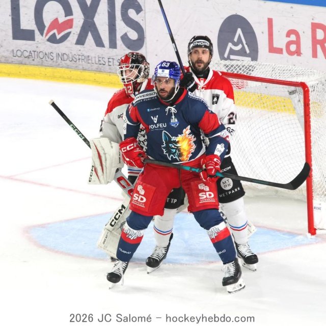 Photo hockey match Grenoble  - Bordeaux le 18/04/2026