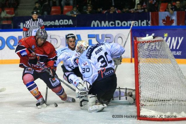 Photo hockey match Grenoble  - Angers  le 08/12/2009