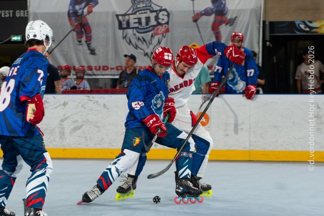 Photo hockey reportage Yetis cup 2026 - Match de gala