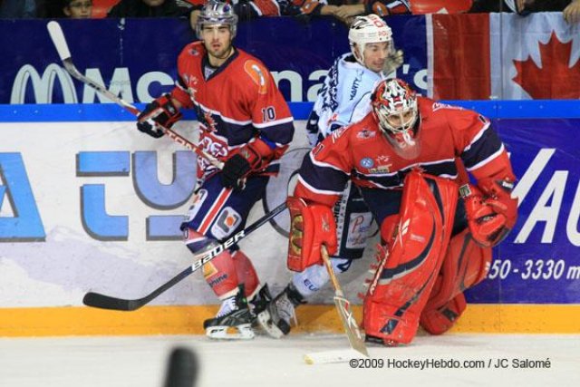 Photo hockey match Grenoble  - Angers  le 08/12/2009