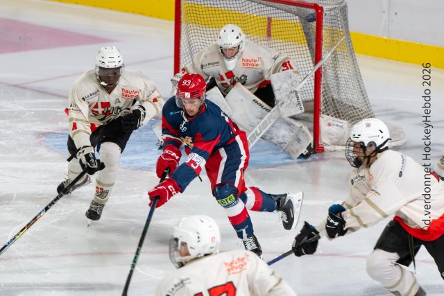 Photo hockey reportage U20 - Match amical Grenoble vs HC74