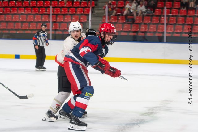 Photo hockey reportage U20 - Match amical Grenoble vs HC74