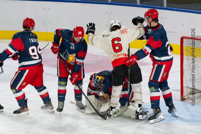 Photo hockey reportage U20 - Match amical Grenoble vs HC74