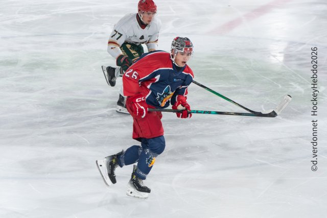 Photo hockey reportage Grenoble déçoit à domicile contre Anglet.