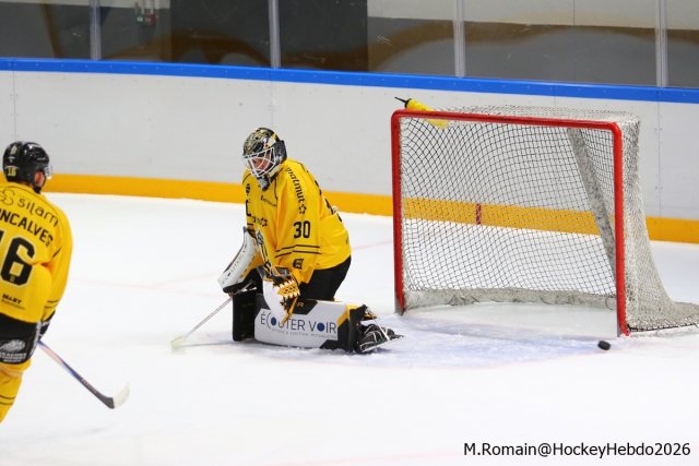 Photo hockey match Rouen - Düsseldorf le 05/09/2026