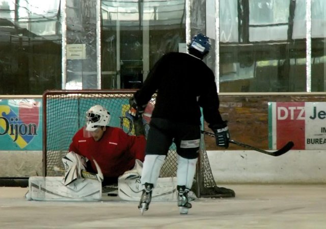 Photo hockey reportage Reprise à Dijon : photos et arrivées