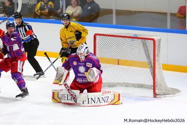Photo hockey match Rouen - Düsseldorf le 05/09/2026