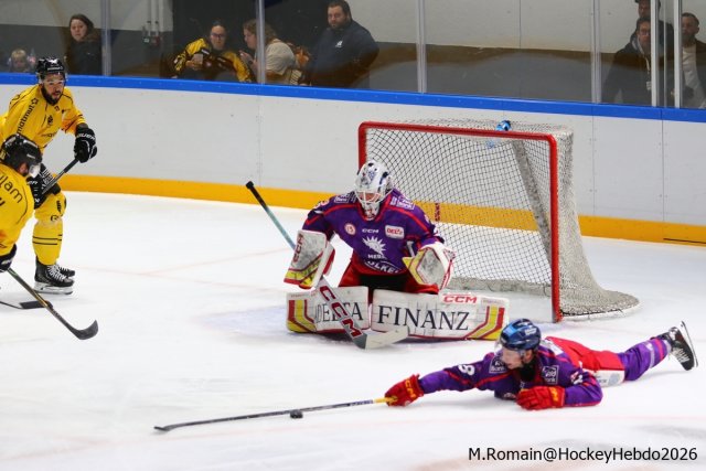 Photo hockey match Rouen - Düsseldorf le 05/09/2026