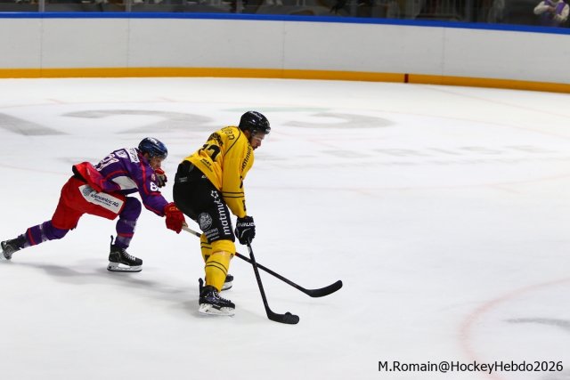 Photo hockey match Rouen - Düsseldorf le 05/09/2026