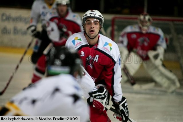Photo hockey match Briançon  - Rouen le 08/12/2009