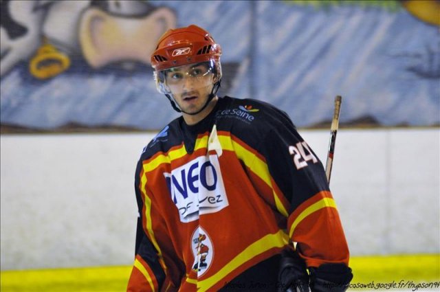 Photo hockey match Meudon - Cherbourg le 05/12/2009