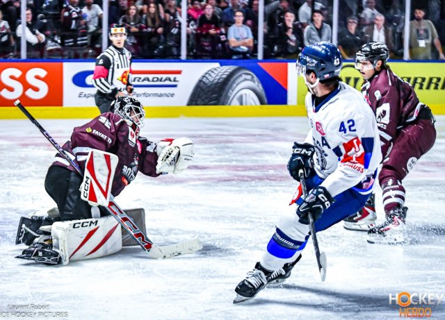 Photo hockey match Bordeaux - Plzen le 13/09/2026