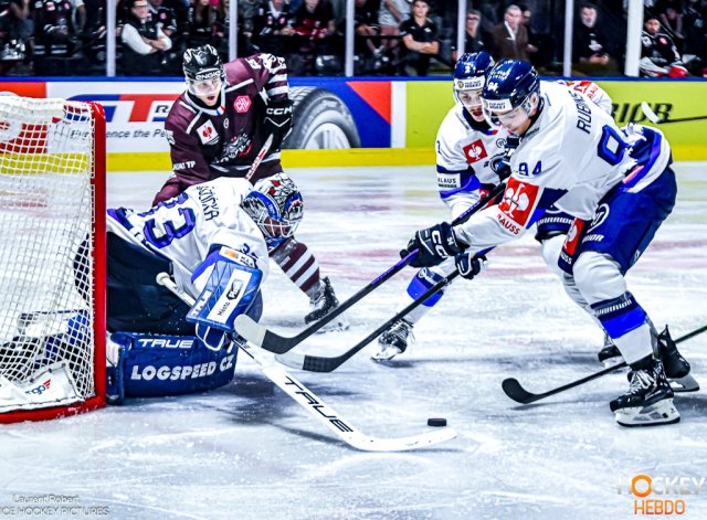Photo hockey match Bordeaux - Plzen le 13/09/2026