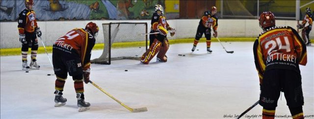 Photo hockey match Meudon - Cherbourg le 05/12/2009