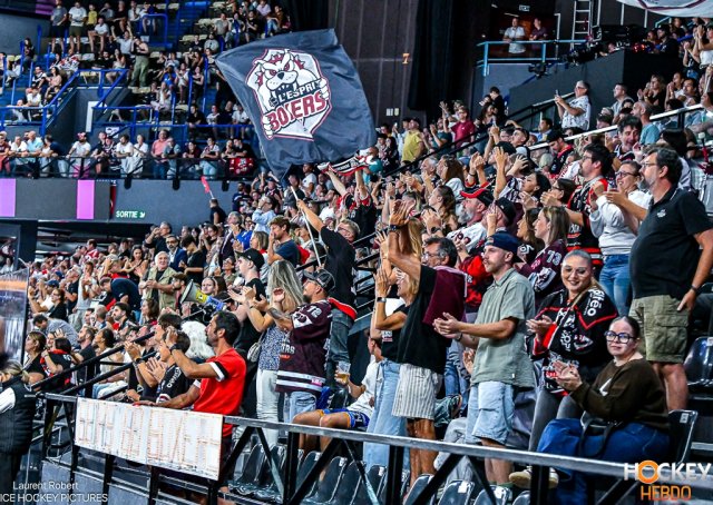 Photo hockey match Bordeaux - Plzen le 13/09/2026