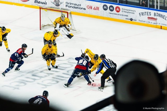 Photo hockey match Angers  - Rouen le 11/09/2026