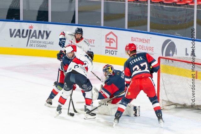 Photo hockey reportage U20 - BDL Grenoble vs Caen