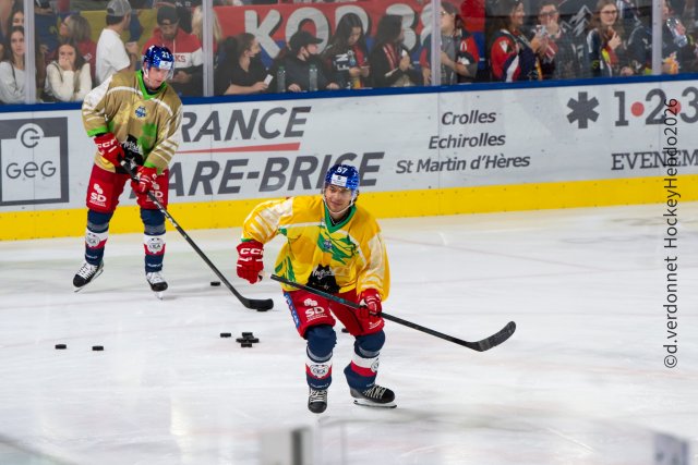 Photo hockey match Grenoble  - Angers  le 15/09/2026