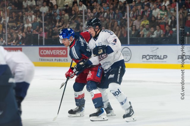 Photo hockey match Grenoble  - Angers  le 15/09/2026