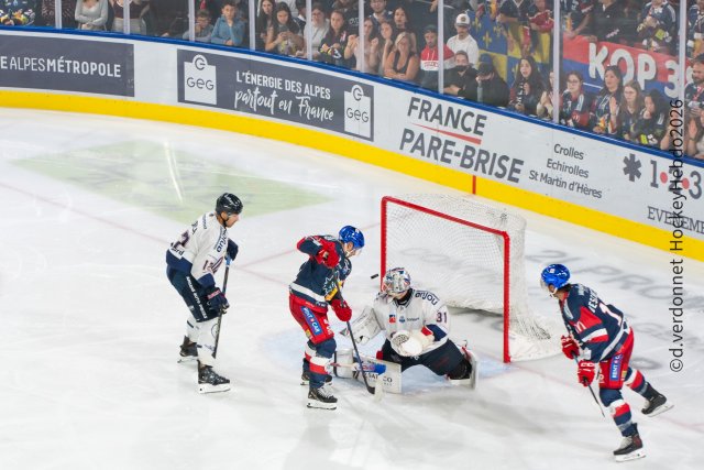Photo hockey match Grenoble  - Angers  le 15/09/2026