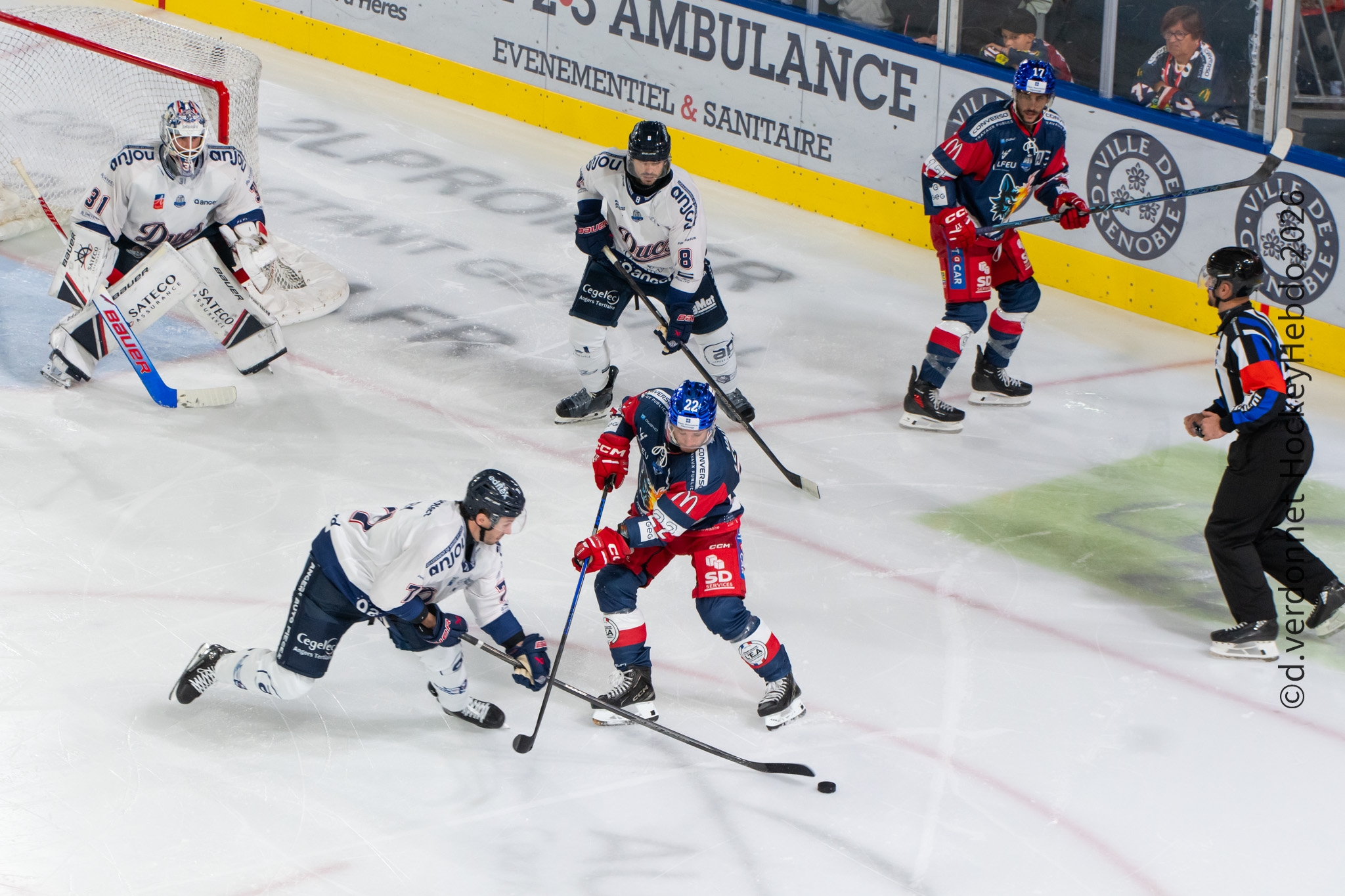 Grenoble  4 - 1 Angers 