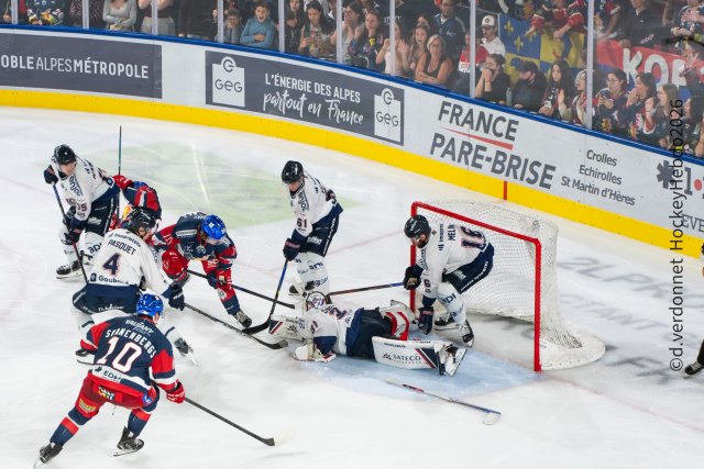 Photo hockey match Grenoble  - Angers  le 15/09/2026
