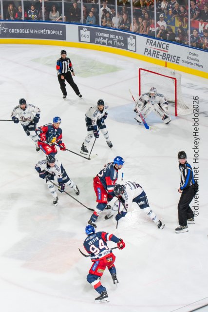Photo hockey match Grenoble  - Angers  le 15/09/2026