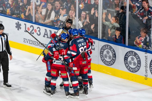 Photo hockey match Grenoble  - Angers  le 15/09/2026