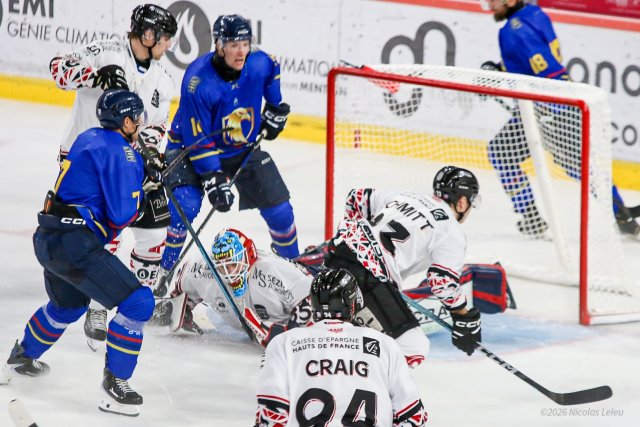 Photo hockey match Amiens  - Nice le 15/09/2026