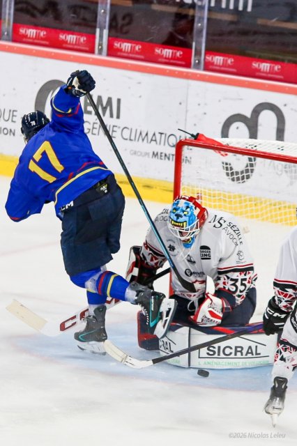 Photo hockey match Amiens  - Nice le 15/09/2026