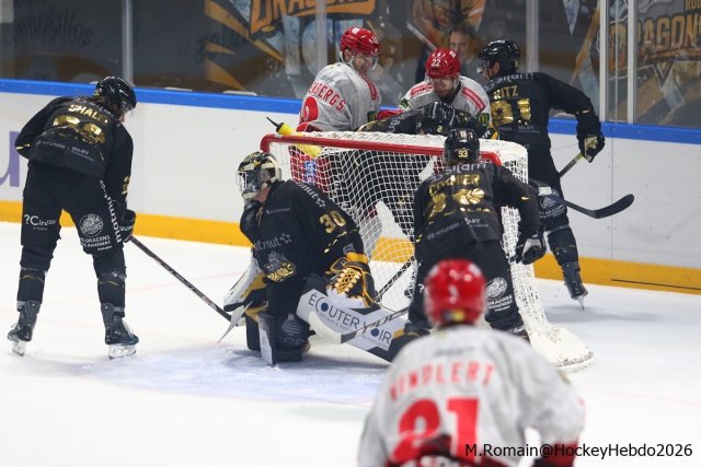 Photo hockey match Rouen - Grenoble  le 18/09/2026