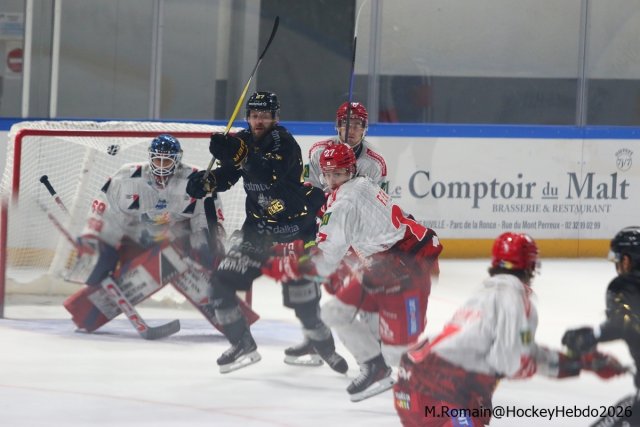 Photo hockey match Rouen - Grenoble  le 18/09/2026