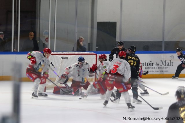 Photo hockey match Rouen - Grenoble  le 18/09/2026