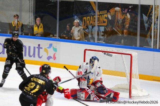 Photo hockey match Rouen - Grenoble  le 18/09/2026