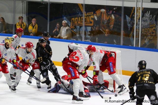 Photo hockey match Rouen - Grenoble  le 18/09/2026