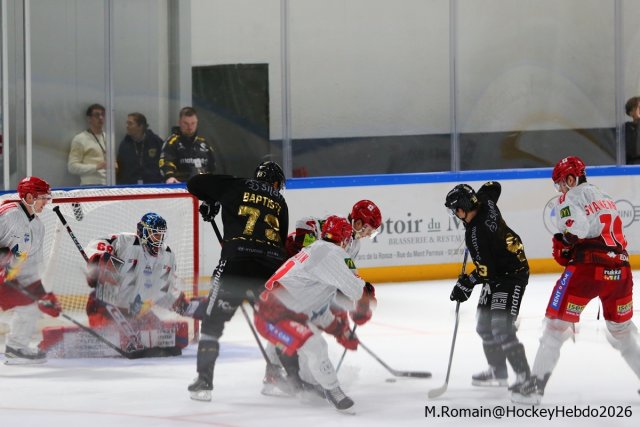 Photo hockey match Rouen - Grenoble  le 18/09/2026