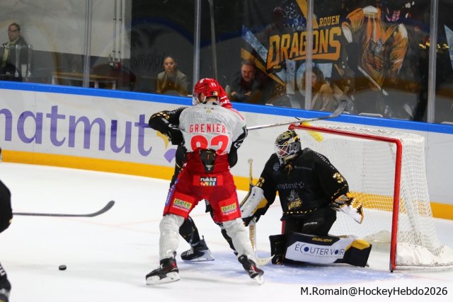 Photo hockey match Rouen - Grenoble  le 18/09/2026