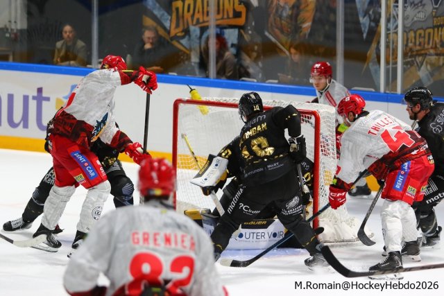 Photo hockey match Rouen - Grenoble  le 18/09/2026