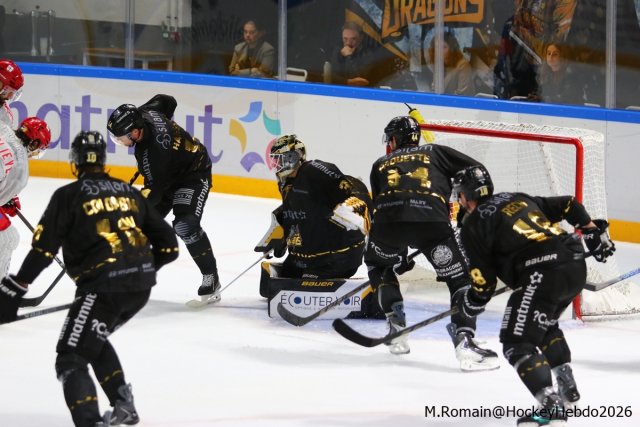 Photo hockey match Rouen - Grenoble  le 18/09/2026