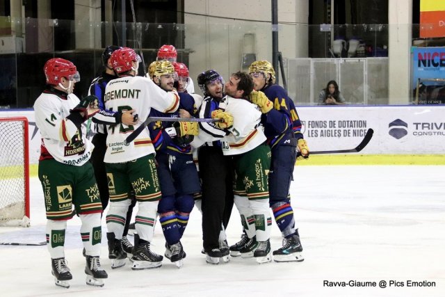 Photo hockey match Nice - Anglet le 18/09/2026