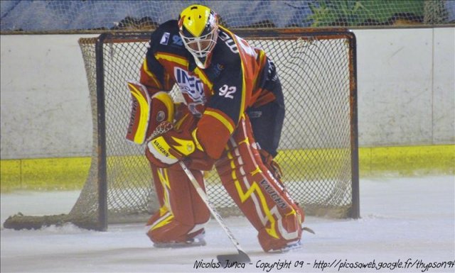 Photo hockey match Meudon - Cherbourg le 05/12/2009