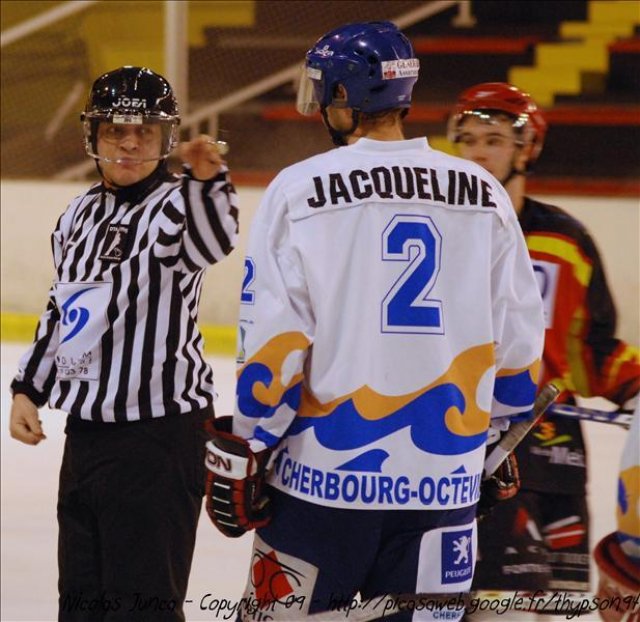 Photo hockey match Meudon - Cherbourg le 05/12/2009