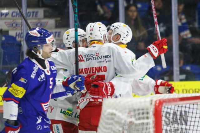Photo hockey match Kloten - Bienne le 24/09/2026