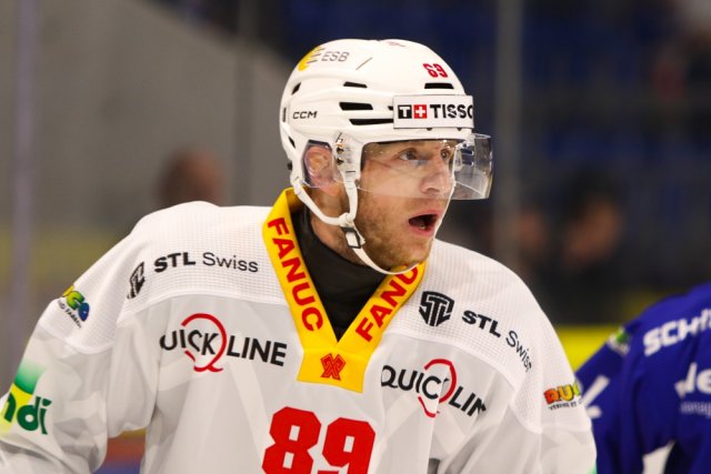 Photo hockey match Kloten - Bienne le 24/09/2026