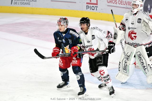 Photo hockey match Grenoble  - Amiens  le 25/09/2026