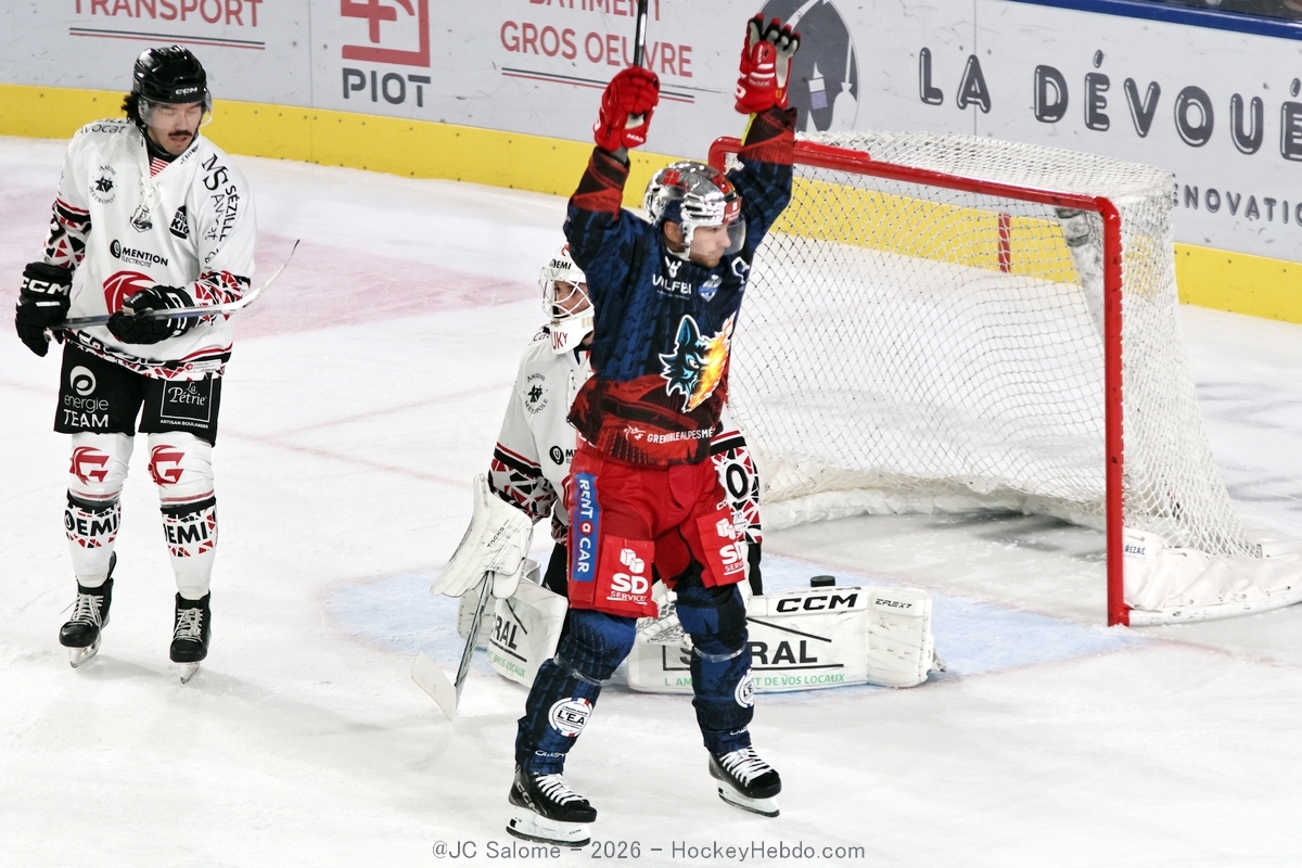 Grenoble  4 - 1 Amiens 