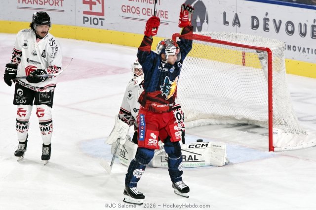 Photo hockey match Grenoble  - Amiens  le 25/09/2026